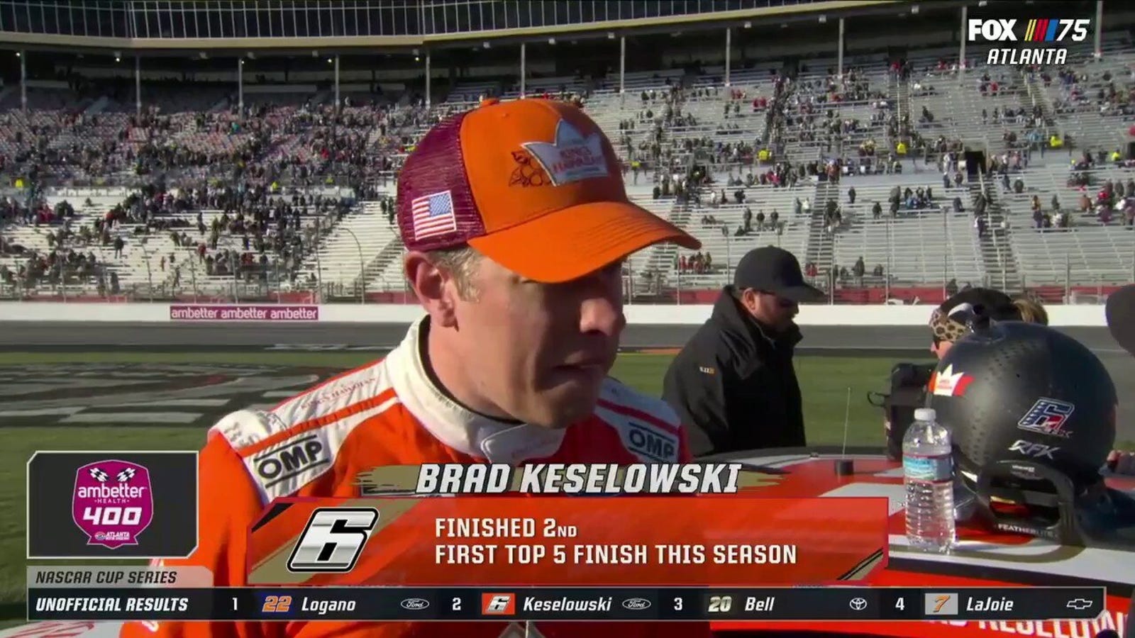 Keselowski sums up his day