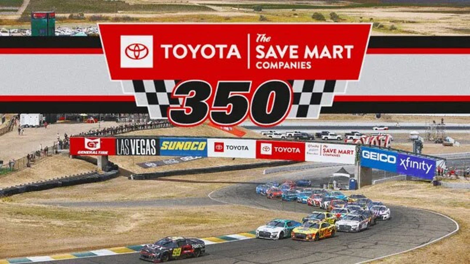 NASCAR Cup Series: Toyota/Save Mart 350 Highlights 