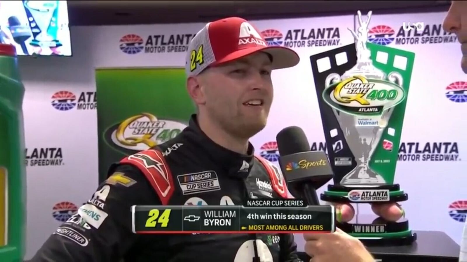 Byron prevails at Atlanta