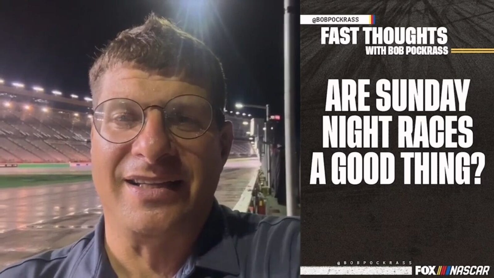 Fast Thoughts with Bob Pockrass