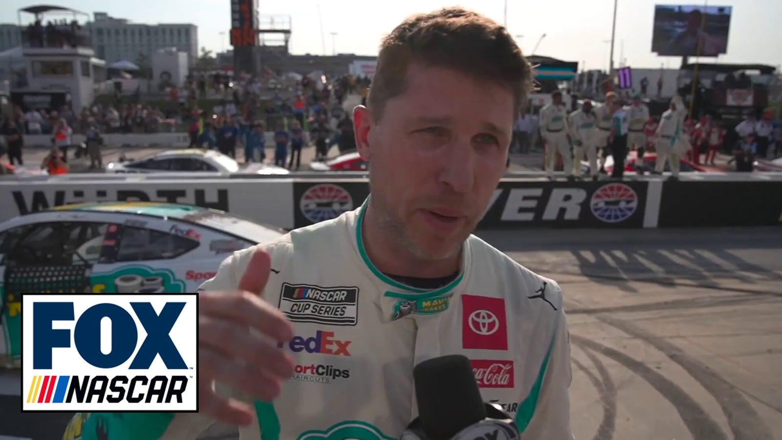 'I love winning' — Denny Hamlin on capturing the Würth 400 at Dover 