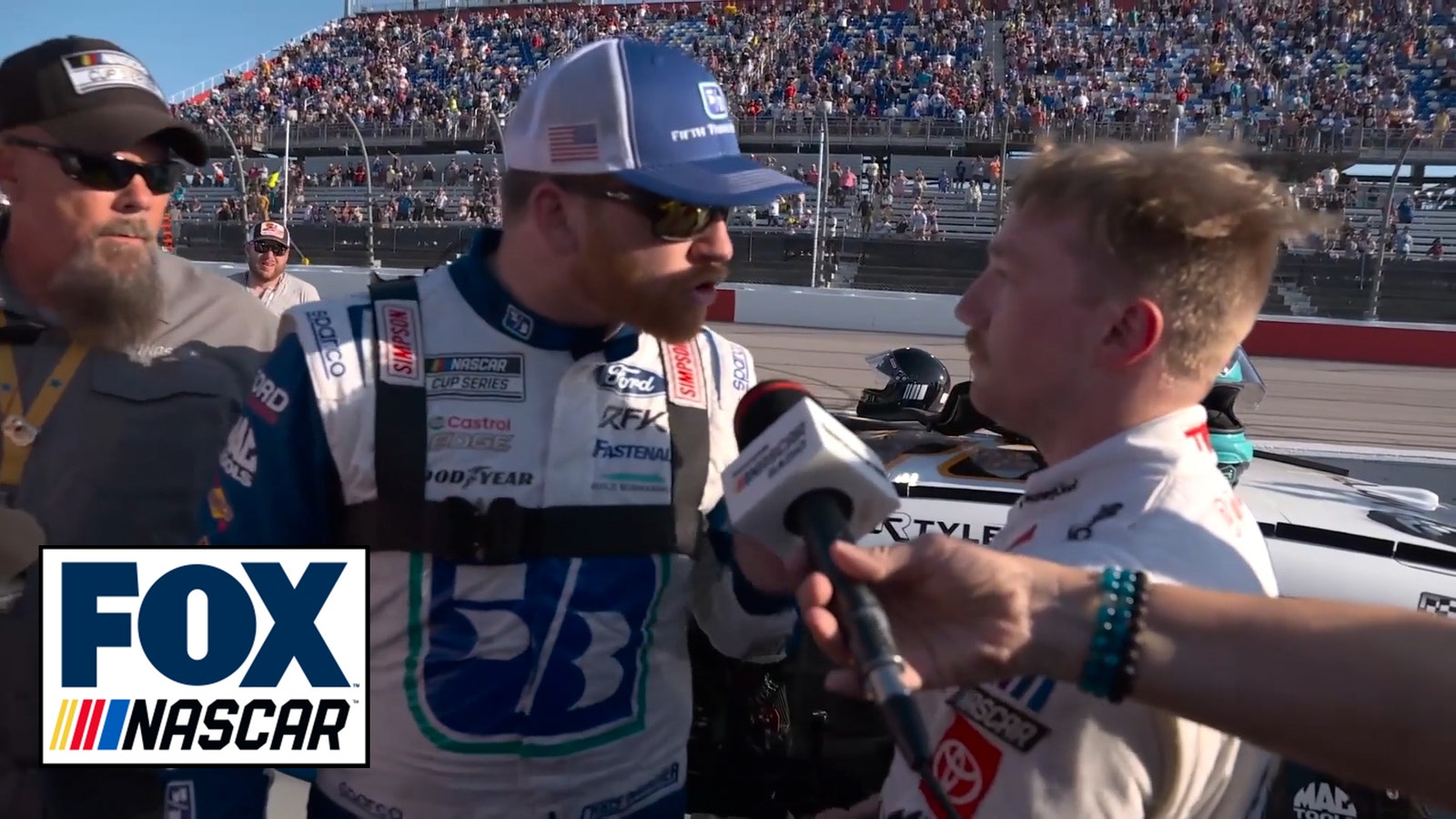 Chris Buescher & Tyler Reddick get into physical altercation after collision at Darlington