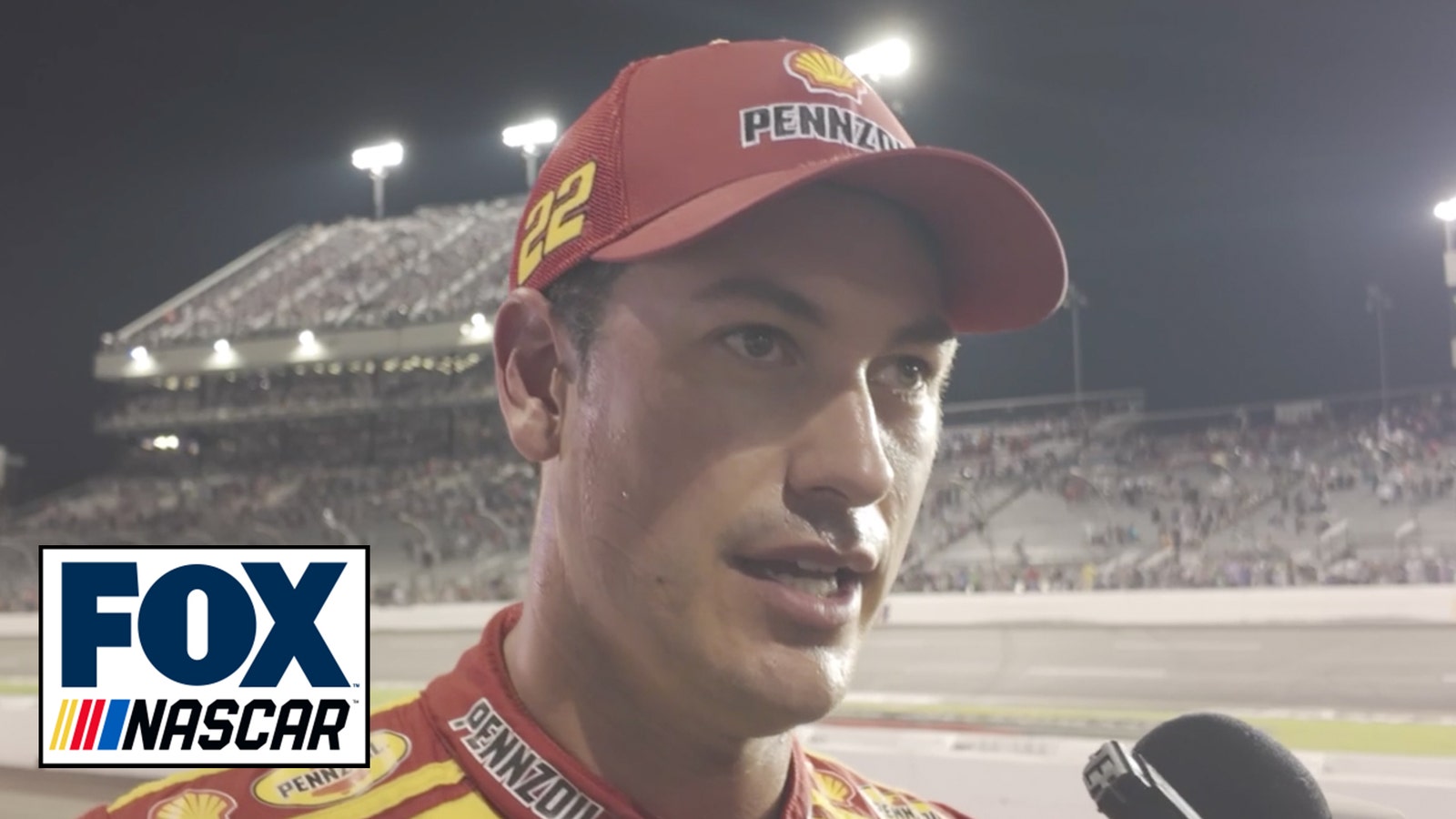 Joey Logano frustrated by Austin Dillon’s overtime move to win Cook Out 400