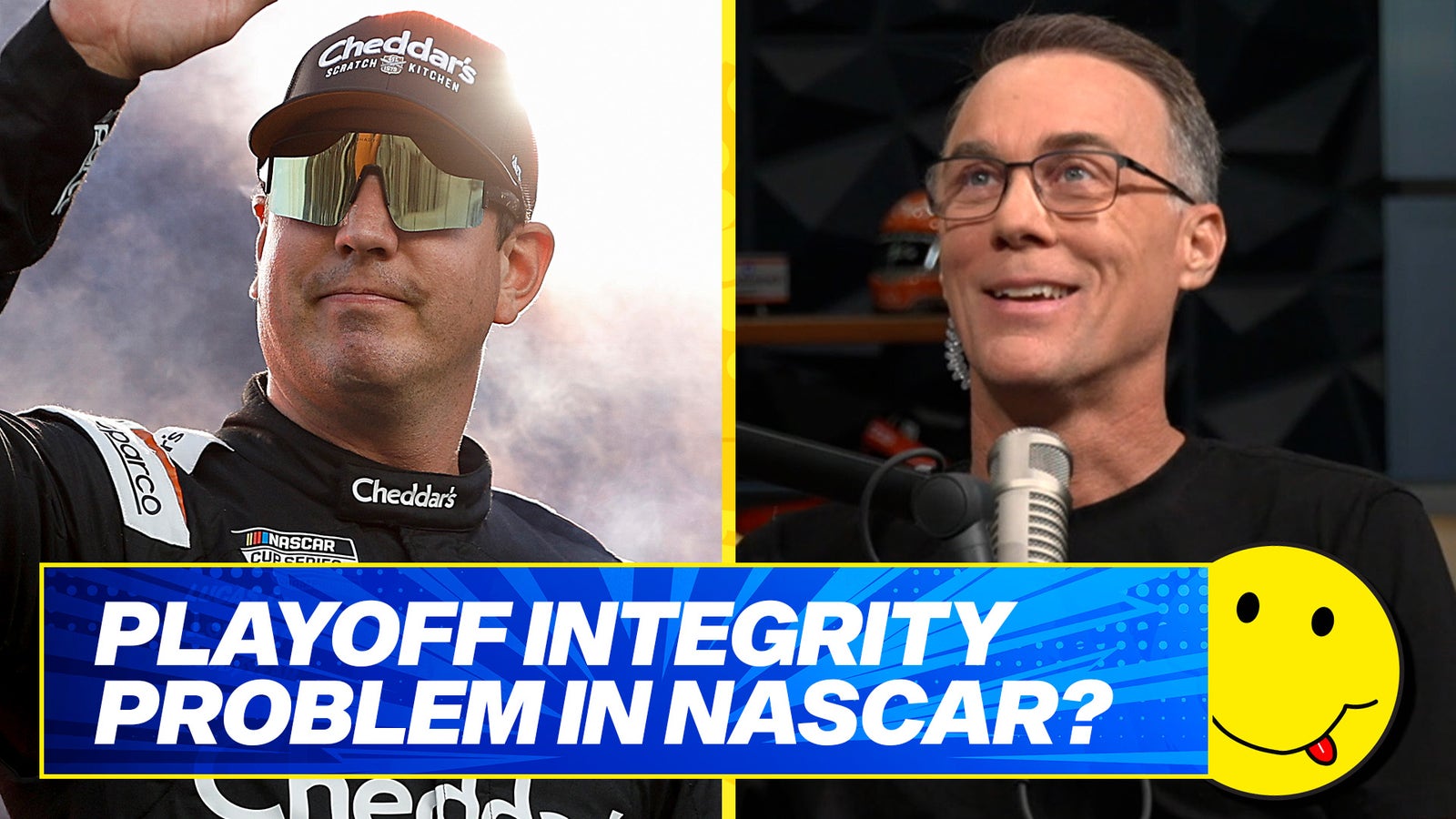 Kevin Harvick thinks there might be a PROBLEM with NASCAR's playoff integrity 